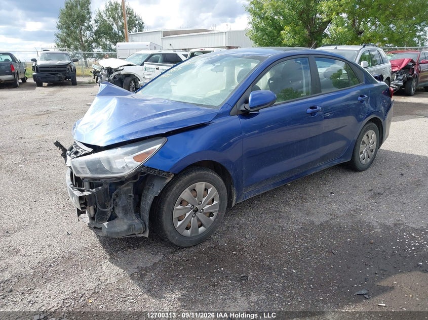 2018 Kia Rio, Удар спереду, IAAI, VIN 3KPA24AB0JE130567 — фото 2