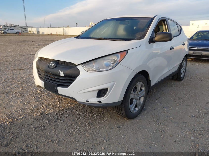 2011 Hyundai Tucson, Удар ззаду, IAAI, VIN KM8JT3AC4BU160377 — фото 2