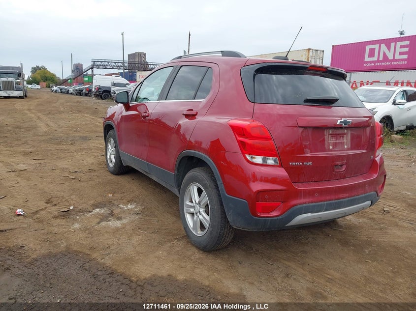 Vin: 3gncjpsb7kl274987, lot: 3117801, chevrolet trax 1lt 20193