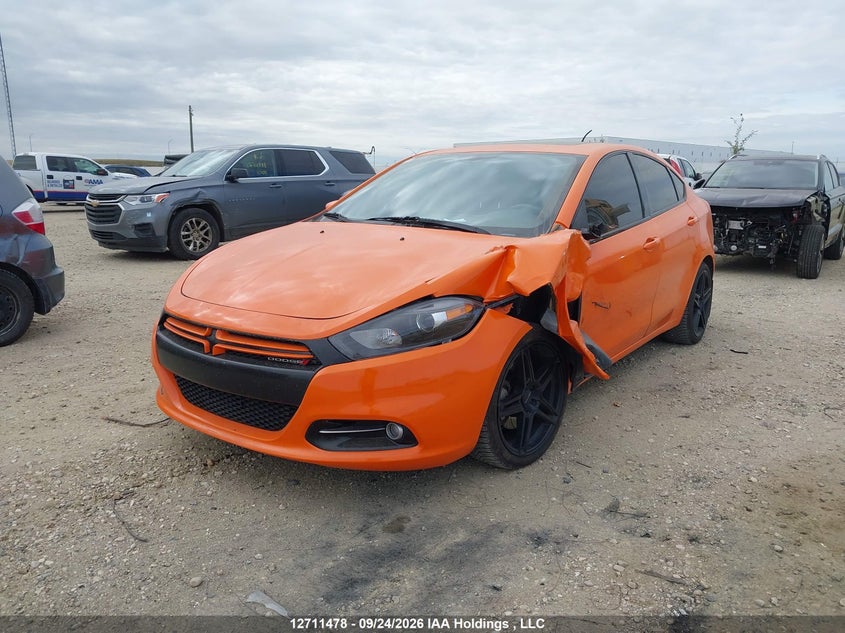 Vin: 1c3cdfbh9dd305345, lot: 3117818, dodge dart sxt/rallye 20132