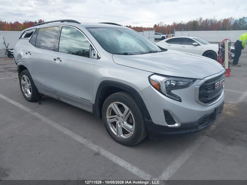 2018 GMC Terrain Sle, Rear, IAAI, VIN 3GKALTEV1JL284796