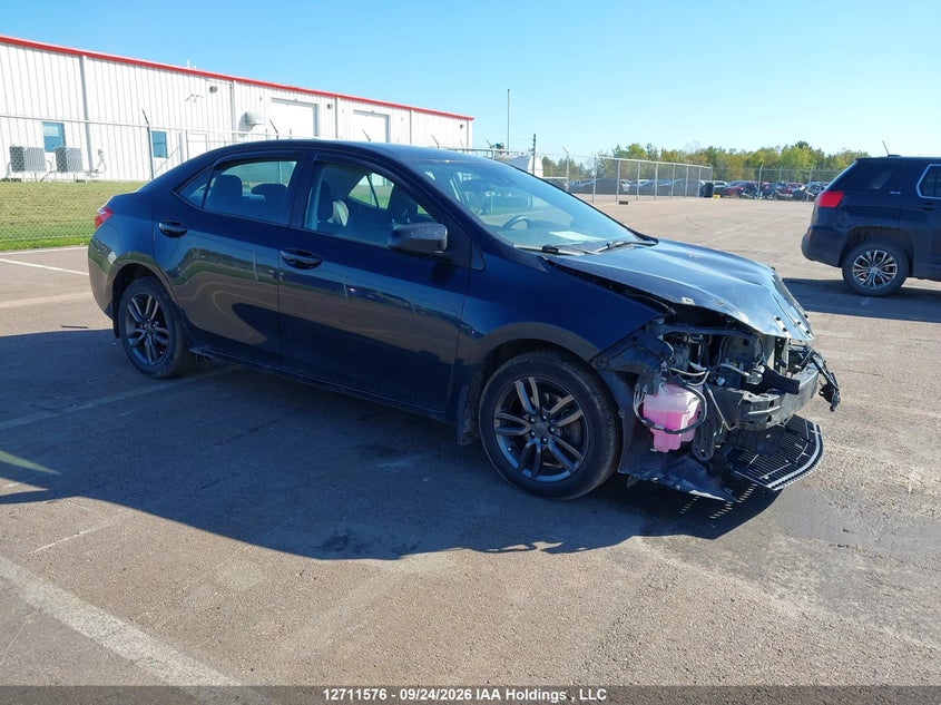 2019 Toyota Corolla Le, Удар спереди, IAAI, VIN 2T1BURHE0KC191350