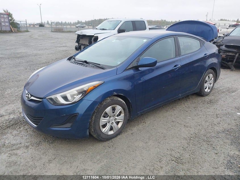 Vin: 5npdh4ae8gh733566, lot: 3117945, hyundai elantra l+ 20162
