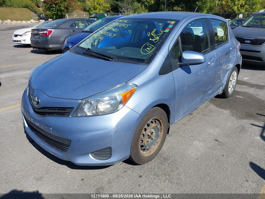 Vin: vnkktud32ea005169, lot: 3117946, toyota yaris 20142