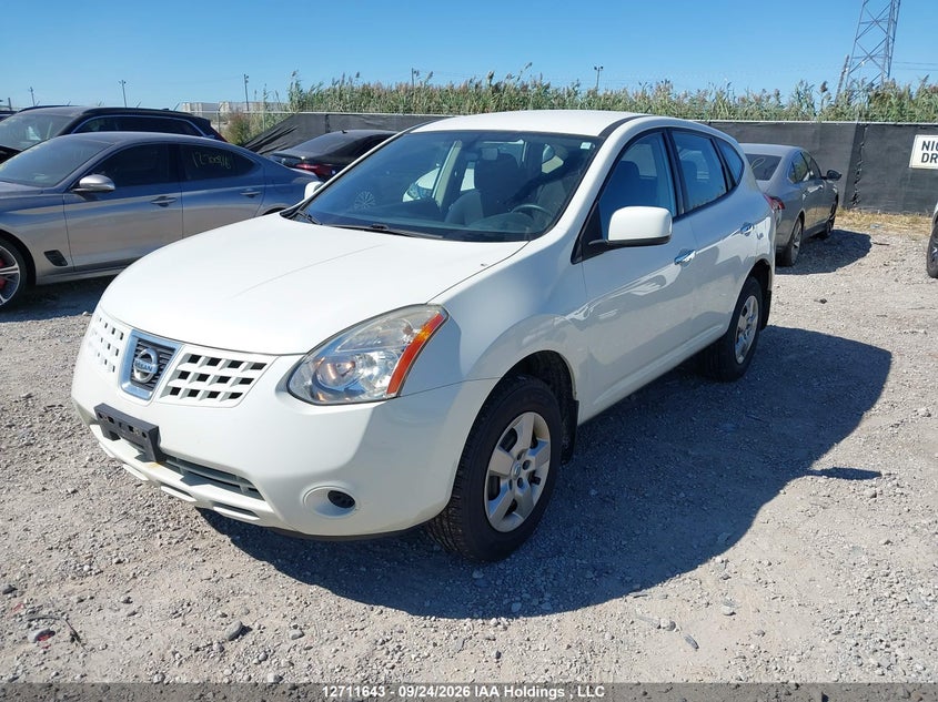 2010 Nissan Rogue S, Rear, IAAI, VIN JN8AS5MT7AW011435 — photo 2