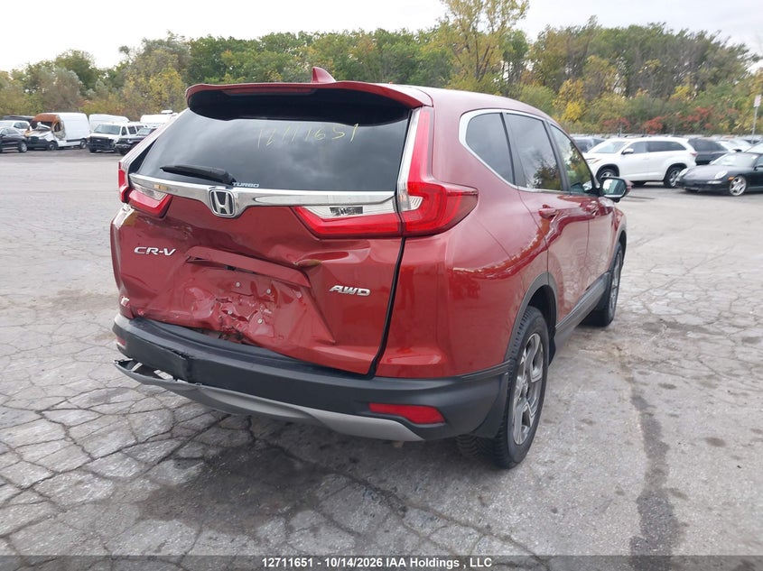 Vin: 2hkrw2h85kh140384, lot: 3117995, honda cr-v exl 20194