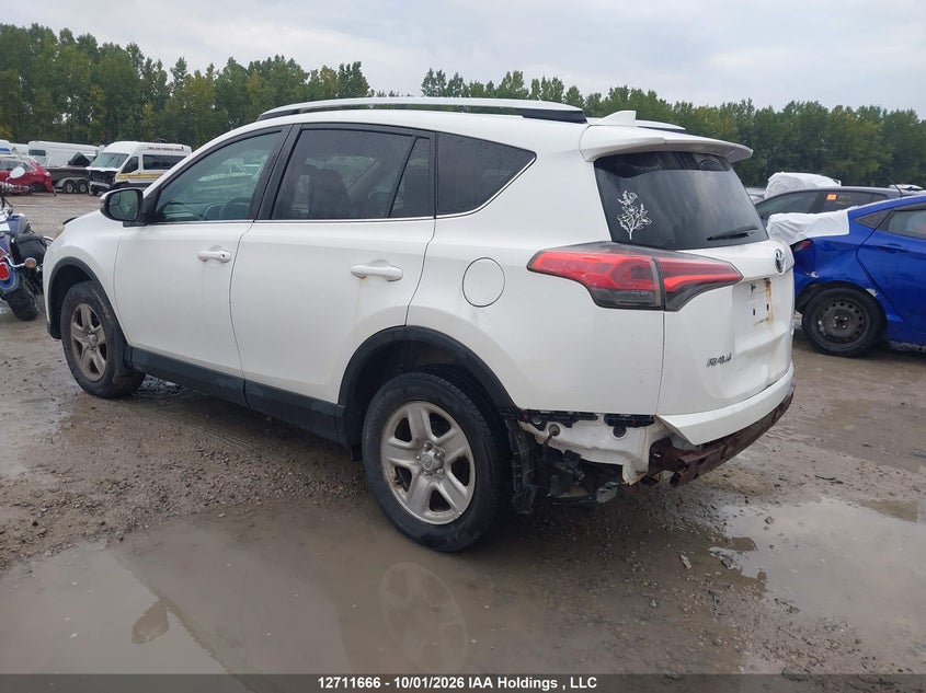 Vin: 2t3bfrevxgw417440, lot: 3118011, toyota rav4 le 20163