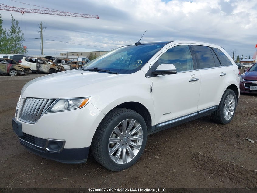 2012 Lincoln MKX, Град, IAAI, VIN 2LMDJ8JK9CBL11183 — фото 2