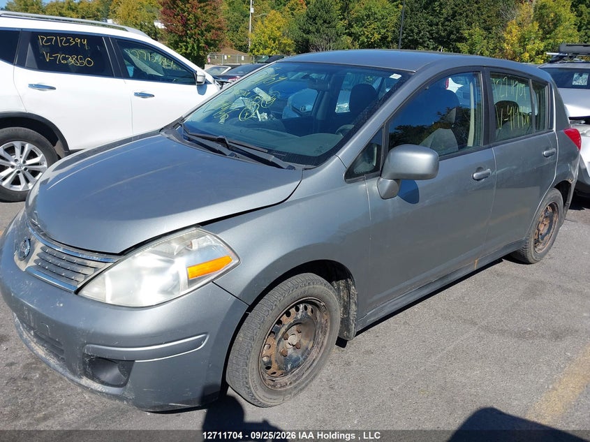 2007 Nissan Versa, Front, IAAI, VIN 3N1BC13E97L414956 — photo 2