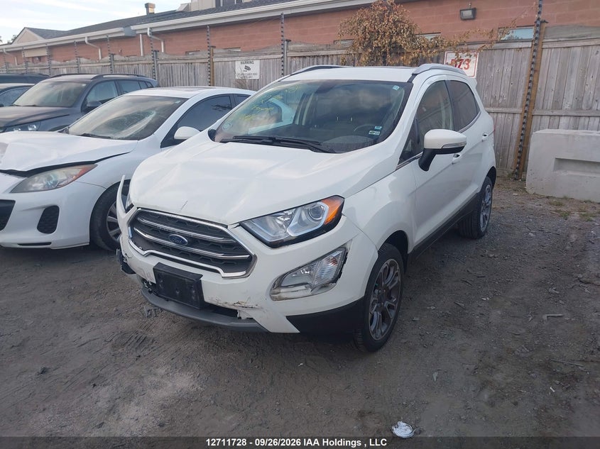 2019 Ford Ecosport, Удар спереди, IAAI, VIN MAJ6S3KL3KC297270 — фото 2