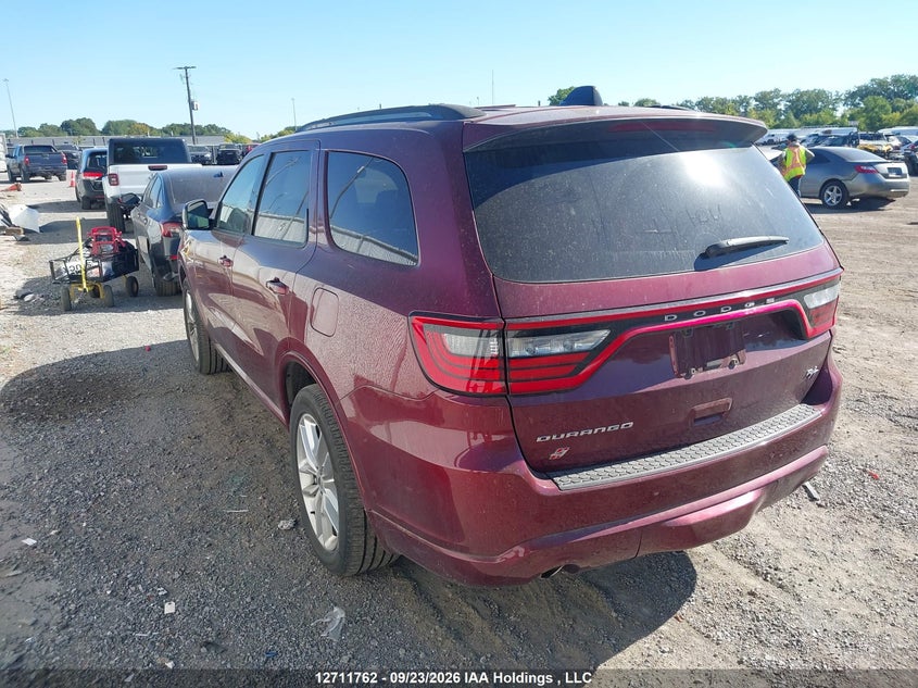 Vin: 1c4sdjct6pc630767, lot: 3118113, dodge durango r/t 20233