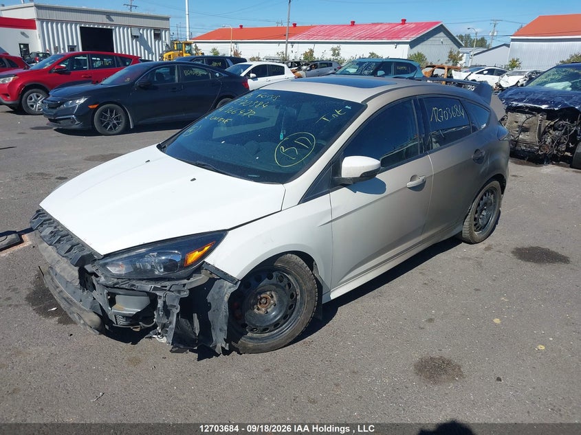 Vin: 1fadp3l96gl366472, lot: 3118138, ford focus st st 20162