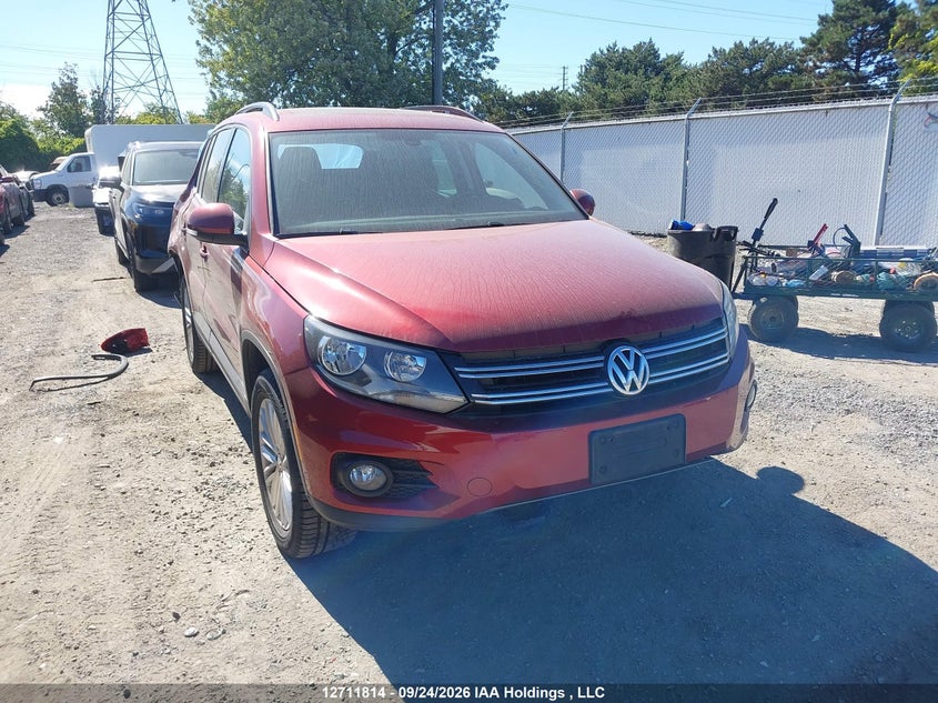 2015 Volkswagen Tiguan S/Se/Sel/R-Line, Удар сзади, IAAI, VIN WVGJV7AX5FW082979
