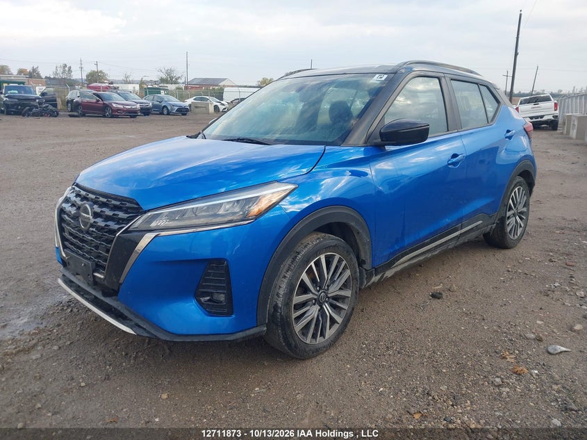 2021 Nissan Kicks Sr, Repossession, IAAI, VIN 3N1CP5DV1ML473414 — photo 2