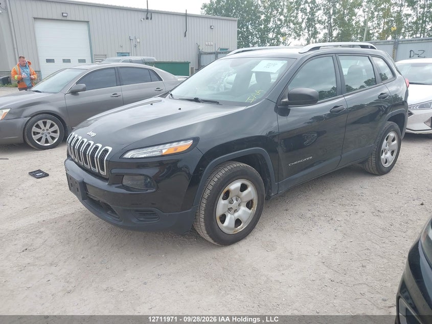 Vin: 1c4pjmas8gw365083, lot: 3118341, jeep cherokee sport 20162