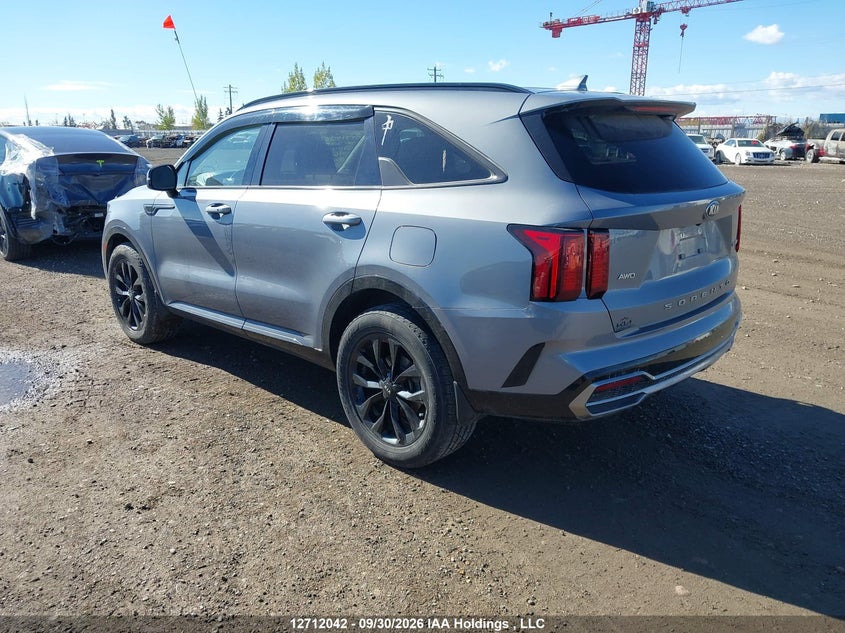 Vin: 5xyrhdlf8mg047915, lot: 3118417, kia sorento ex 20213
