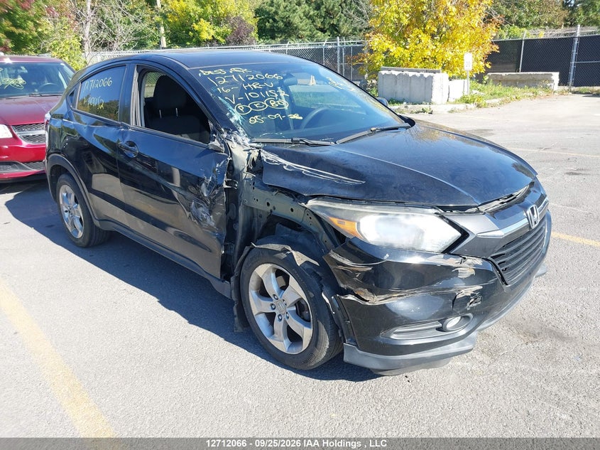 2016 Honda Hr-V Ex, Right Side, IAAI, VIN 3CZRU5H58GM101152