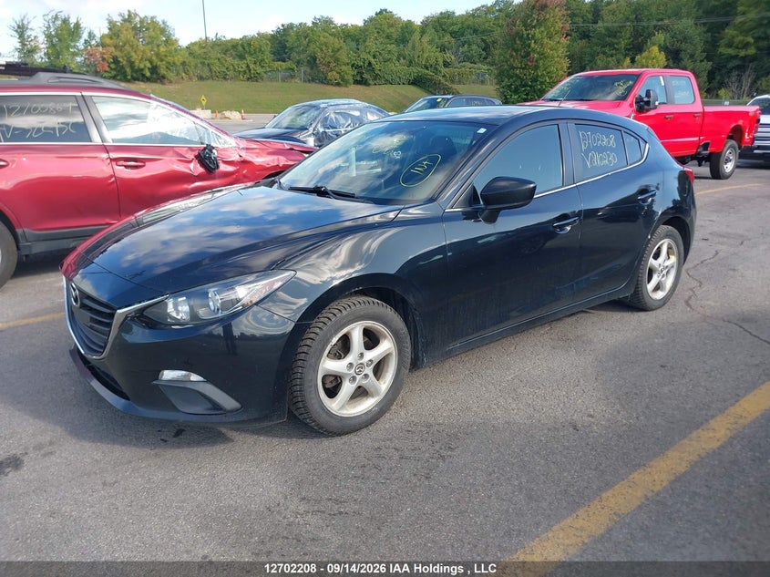 Vin: 3mzbm1l74fm210230, lot: 3118482, mazda mazda3 gs 20152