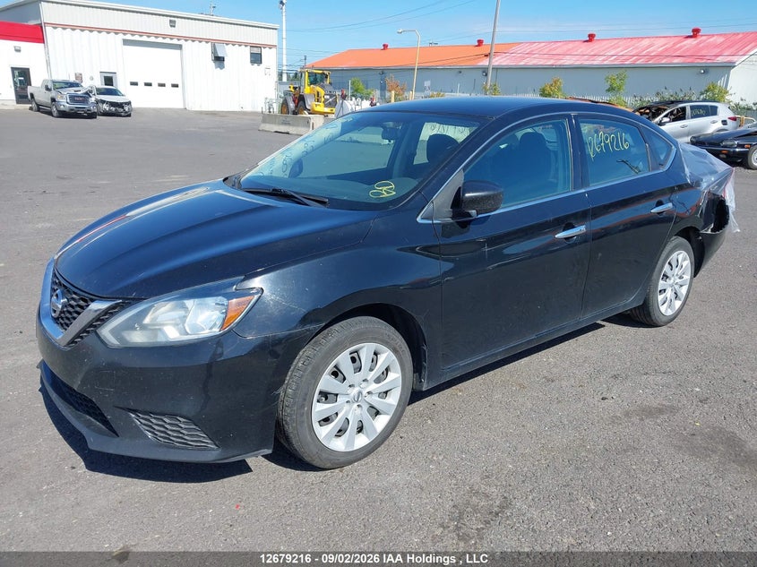 2017 Nissan Sentra, Удар ззаду, IAAI, VIN 3N1AB7AP2HY360491 — фото 2