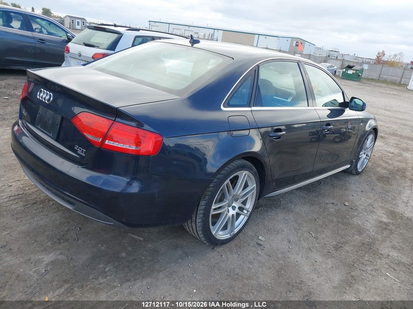 Vin: wauhfcfl7ca117882, lot: 3118510, audi a4 quattro 20124