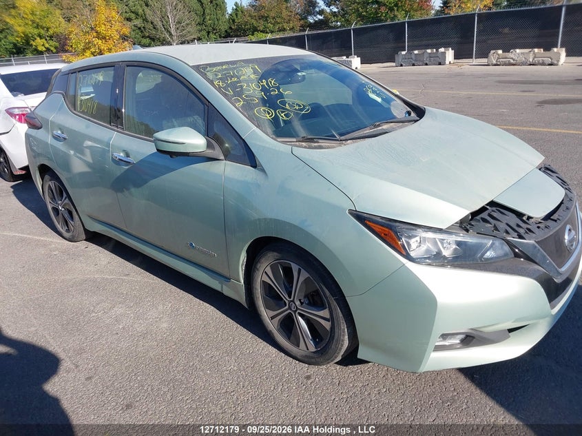 Vin: 1n4az1cp7jc310418, lot: 3118572, nissan leaf s/sl/sv 2018 img_1