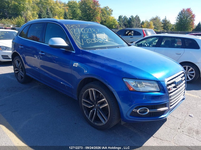 2015 Audi Q5 Premium Plus, Left Side, IAAI, VIN WA1LGCFPXFA023362