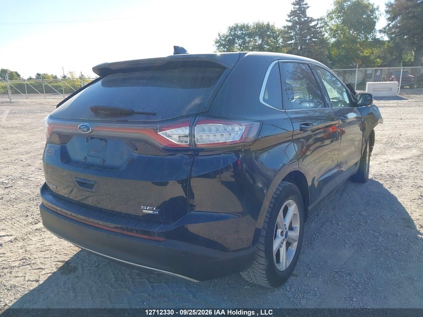 Vin: 2fmpk4j96jbb29398, lot: 3118727, ford edge sel 20184