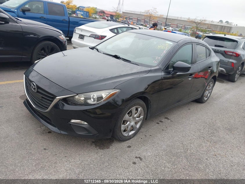 Vin: jm1bm1u71e1198552, lot: 3118742, mazda 3 sport 20142