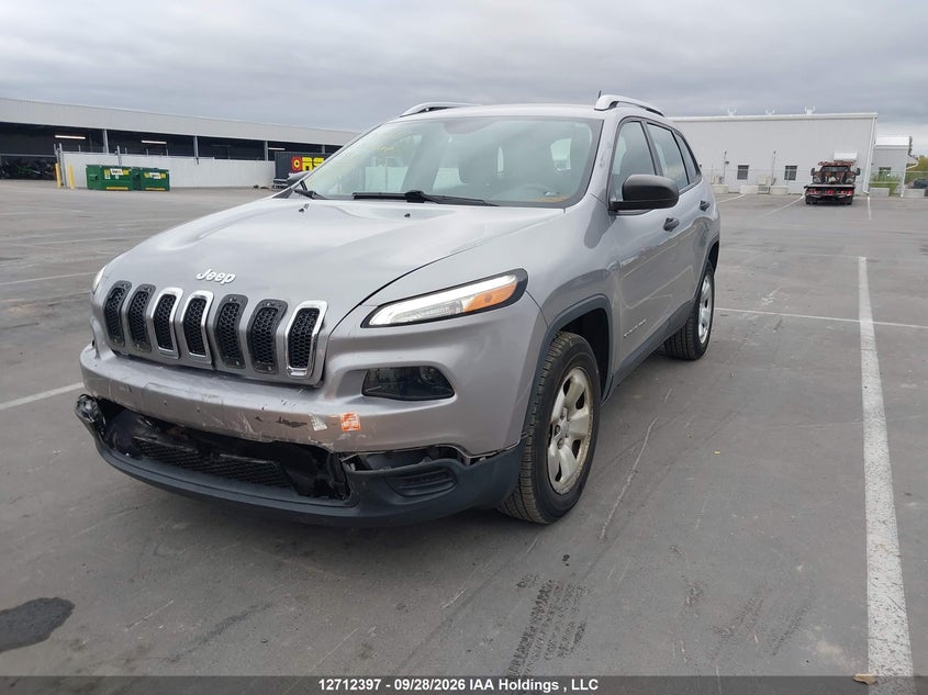 Vin: 1c4pjmab6gw335757, lot: 3118794, jeep cherokee sport 20162