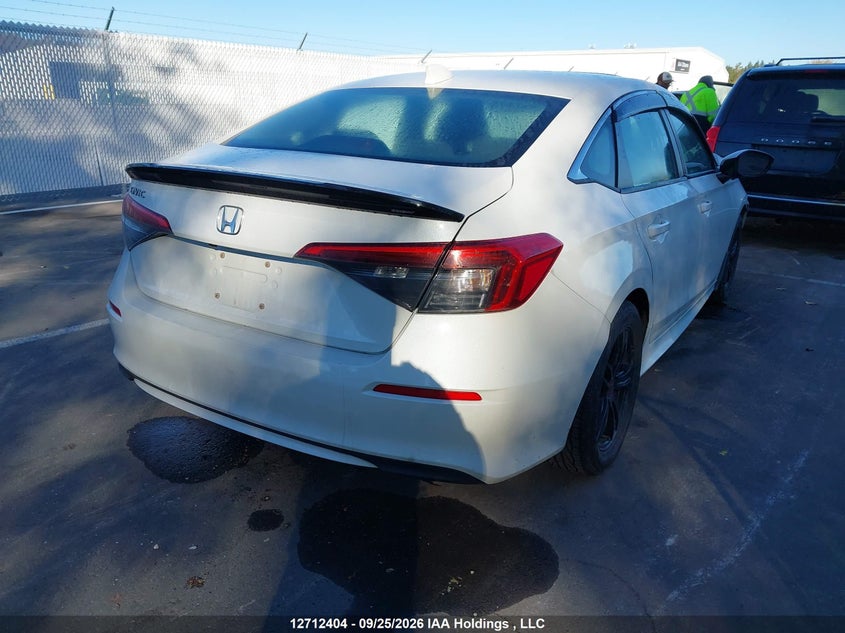 Vin: 2hgfe2f33nh102857, lot: 3118801, honda civic 20224