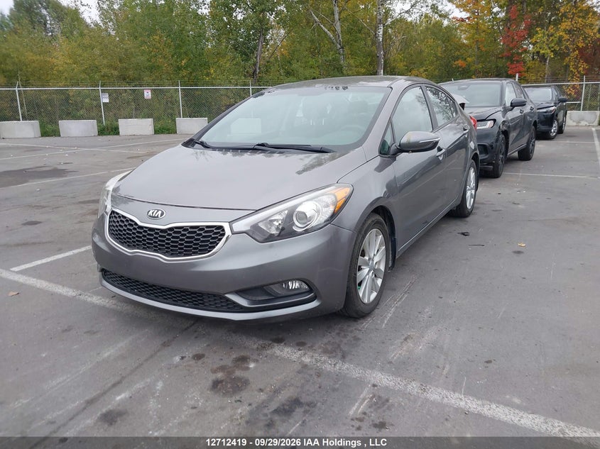 2015 Kia Forte, Удар сзади, IAAI, VIN KNAFX4A62F5402160 — фото 2