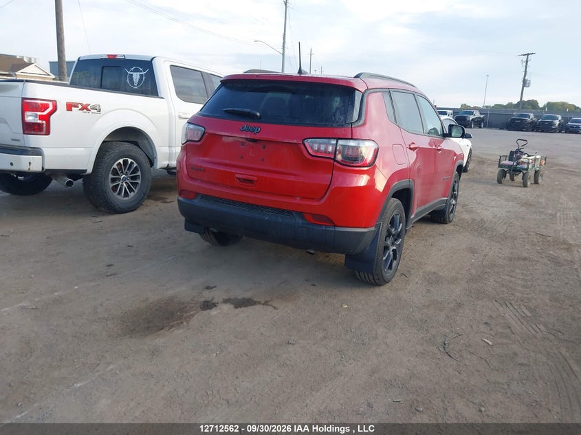 Vin: 3c4njdbn5tt155380, lot: 3118980, jeep compass north 20264