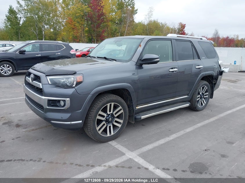 Vin: jtebu5jr1f5236347, lot: 3119026, toyota 4runner sr5 20152