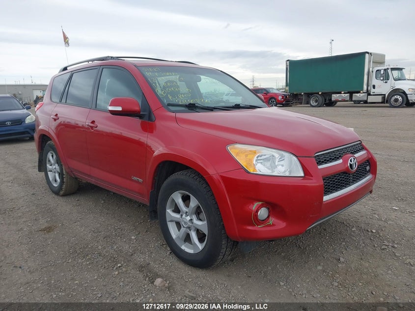 2011 Toyota Rav4 Limited, Front, IAAI, VIN 2T3DK4DV6BW047556