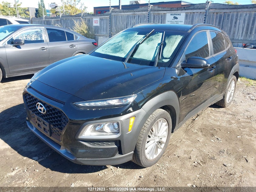 2019 Hyundai Kona Sel, Затопление, IAAI, VIN KM8K22AA8KU344737 — фото 2