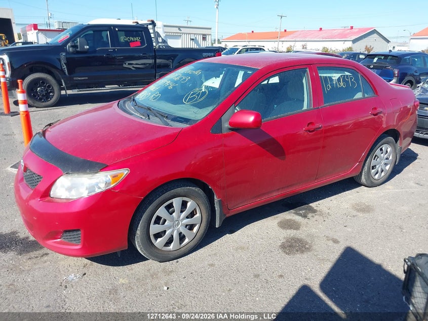 Vin: 2t1bu4ee8ac439446, lot: 3119061, toyota corolla 20102