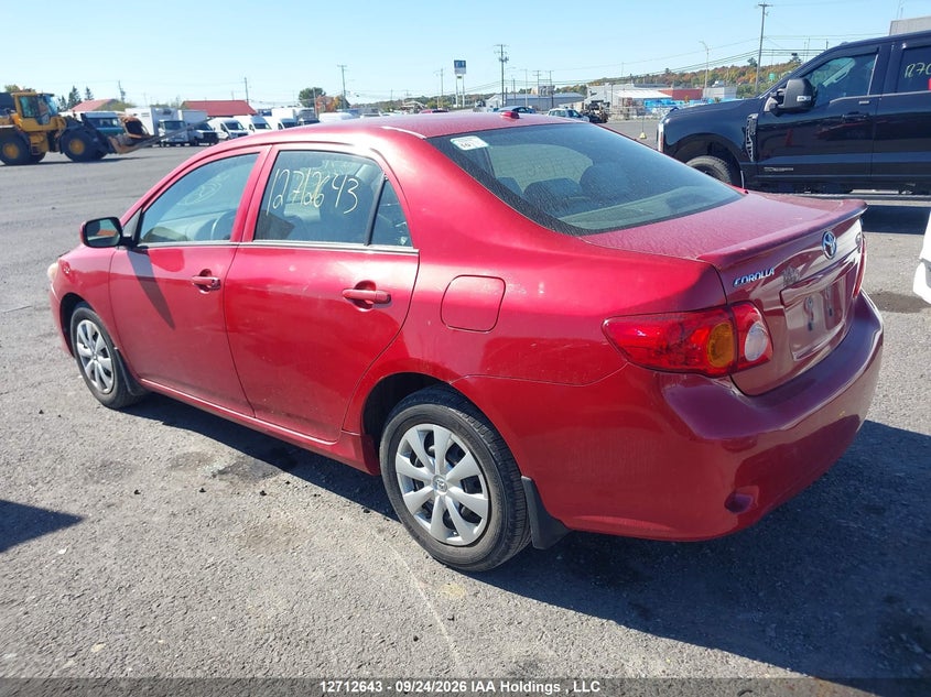 Vin: 2t1bu4ee8ac439446, lot: 3119061, toyota corolla 20103