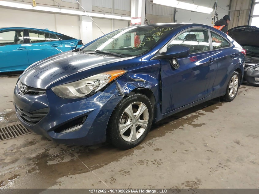 Vin: kmhdh6ae8du021809, lot: 3119088, hyundai elantra coupe gs/se 20132