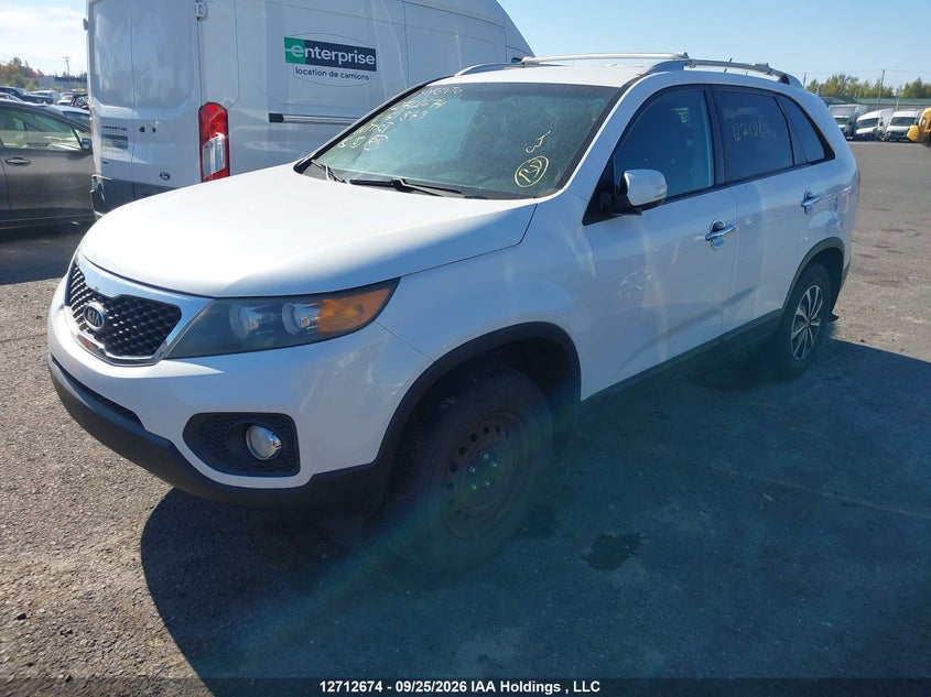 2011 Kia Sorento, Rear, IAAI, VIN 5XYKT3A19BG161873 — photo 2