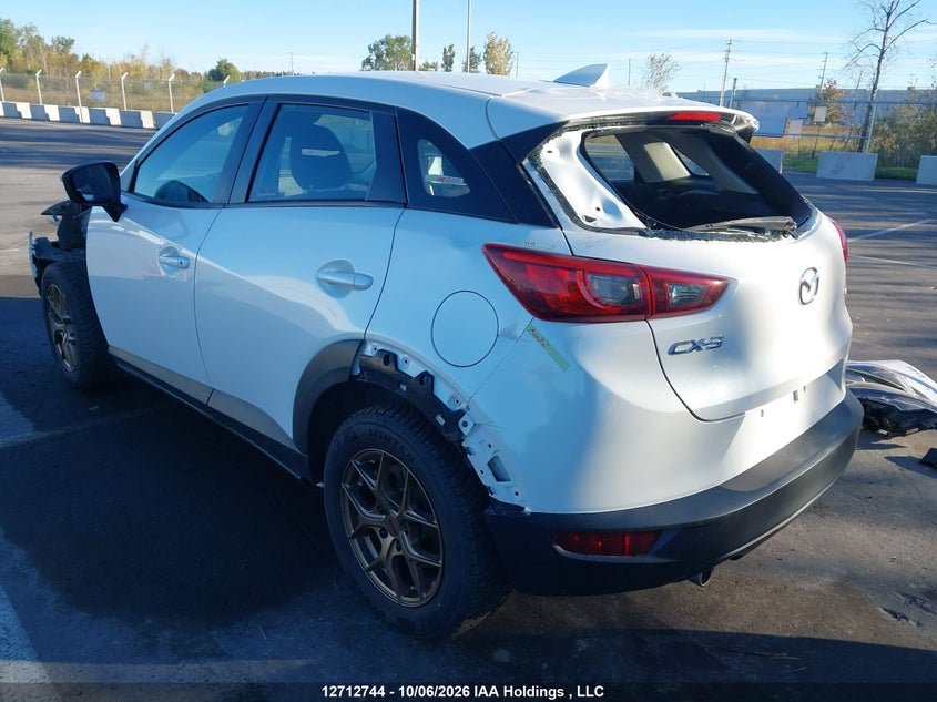 Vin: jm1dkdb76k0423553, lot: 3119173, mazda cx-3 sport 20193
