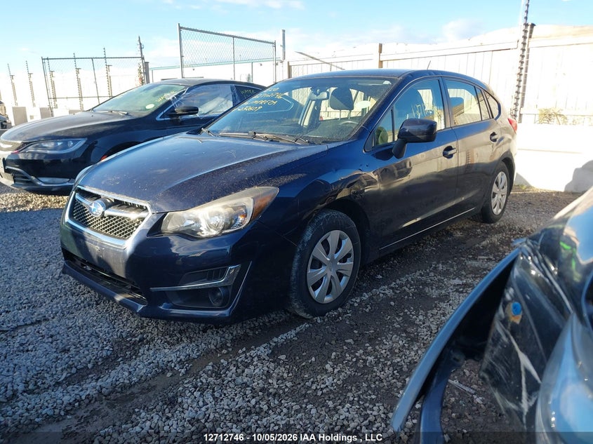 Vin: jf1gpaa6xgh232609, lot: 3119175, subaru impreza 2.0i 20162