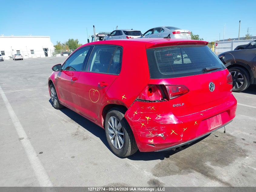 Vin: 3vw217au0fm104362, lot: 3119208, volkswagen golf 1.8 tsi comfortline/1.8 tsi highline/1.8 tsi trendline 20153