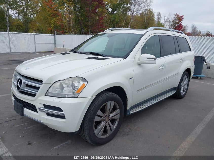 2011 Mercedes-Benz Gl-Class, Rear, IAAI, VIN 4JGBF2FE7BA638681 — photo 2