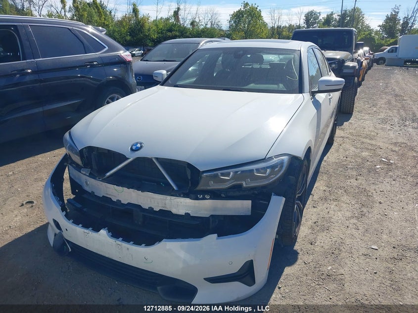 Vin: wba5r7c55kfh19577, lot: 3119327, bmw 330xi 20192