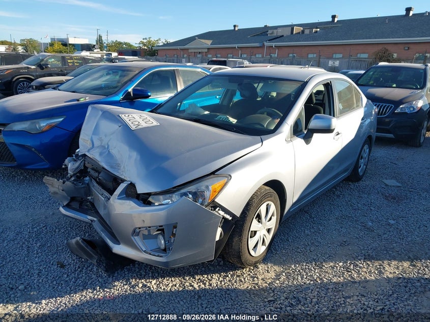 Vin: jf1gjaa61dh033705, lot: 3119331, subaru impreza 2.0i 20132