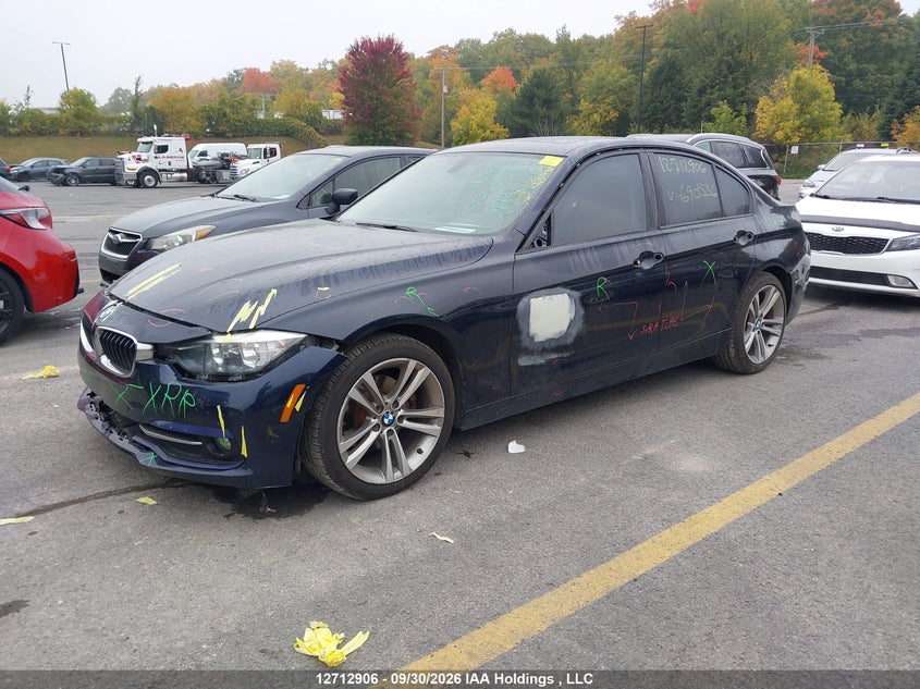 Vin: wba8a3c58gk690536, lot: 3119350, bmw 320i xdrive 20162
