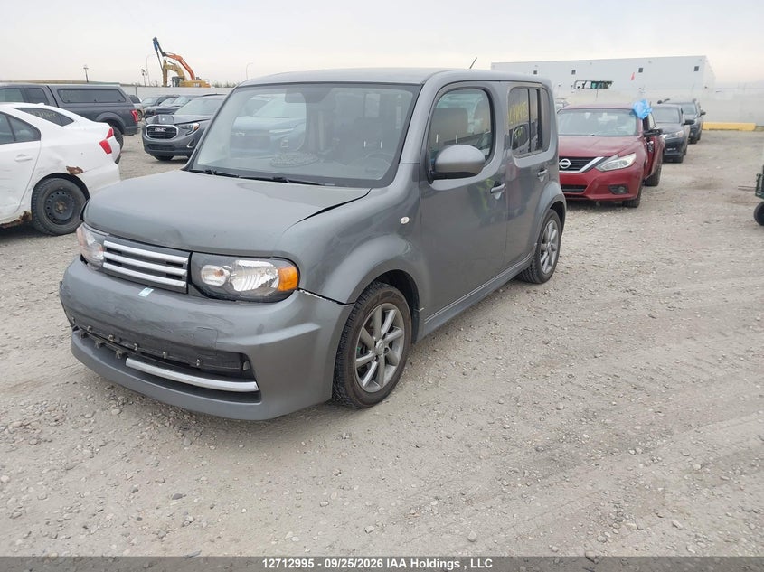 2010 Nissan Cube S/Sl/Krom, Удар спереди, IAAI, VIN JN8AZ2KR0AT165679 — фото 2