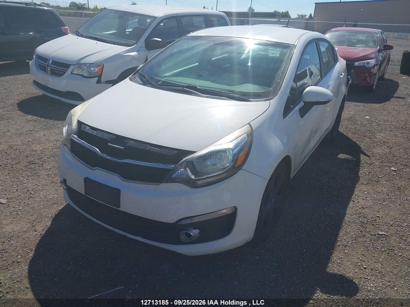 2017 Kia Rio Ex Special Edition/Ex+ W/Sunroof/Lx/Lx+/Sx/Sx W/Navigation, Rear, IAAI, VIN KNADN4A31H6104134 — photo 2