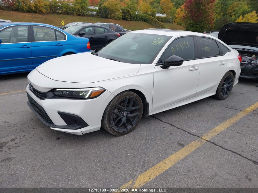 Vin: 2hgfe2f54ph111832, lot: 3119653, honda civic 20232