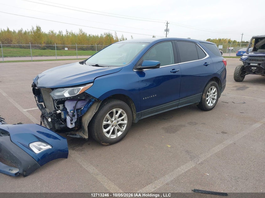 2019 Chevrolet Equinox 1Lt, Удар спереди, IAAI, VIN 2GNAXUEV8K6134669 — фото 2